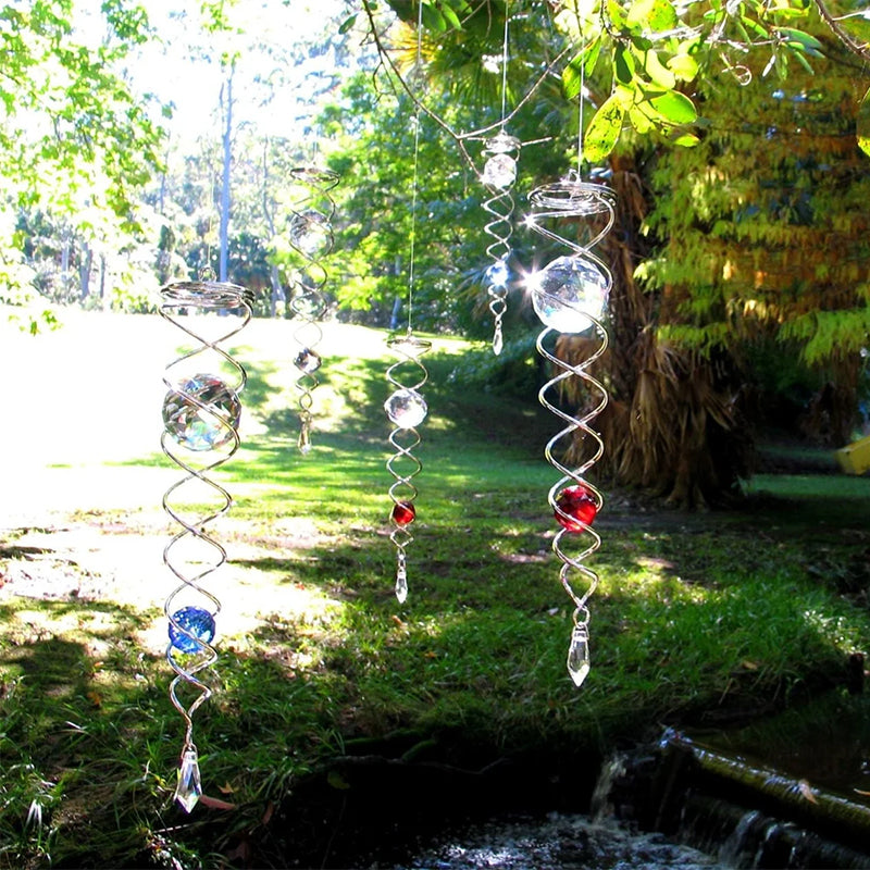CrystalTwister - Eleganter und funkelnder Windspiel