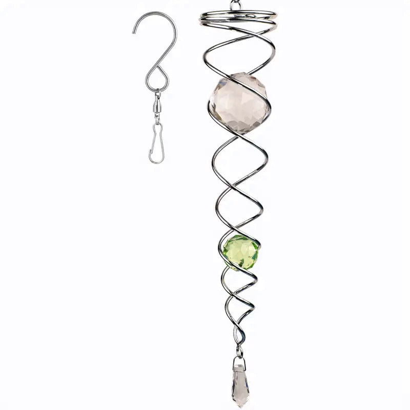 CrystalTwister - Eleganter und funkelnder Windspiel