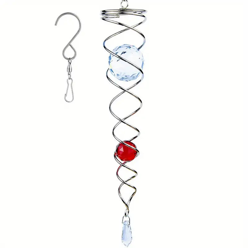 CrystalTwister - Eleganter und funkelnder Windspiel