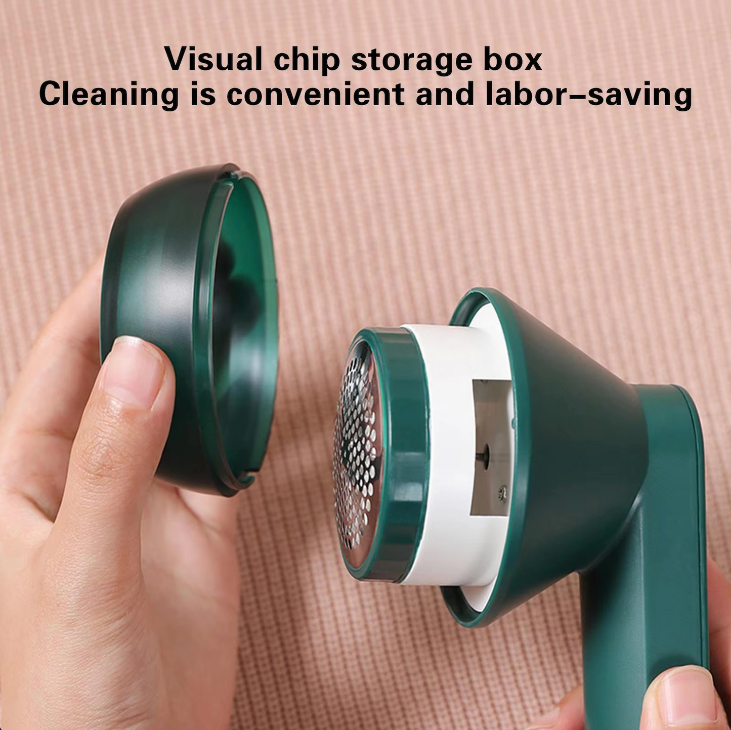 Rechargeable lint remover for impeccable clothing