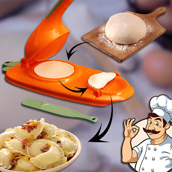 מכונת דמפלינג 2 ב-1 - רביולי מושלמים בכל פעם