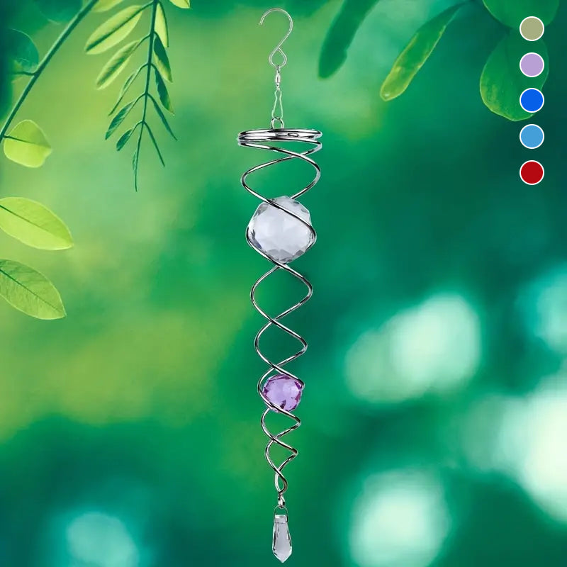 CrystalTwister - Eleganter und funkelnder Windspiel