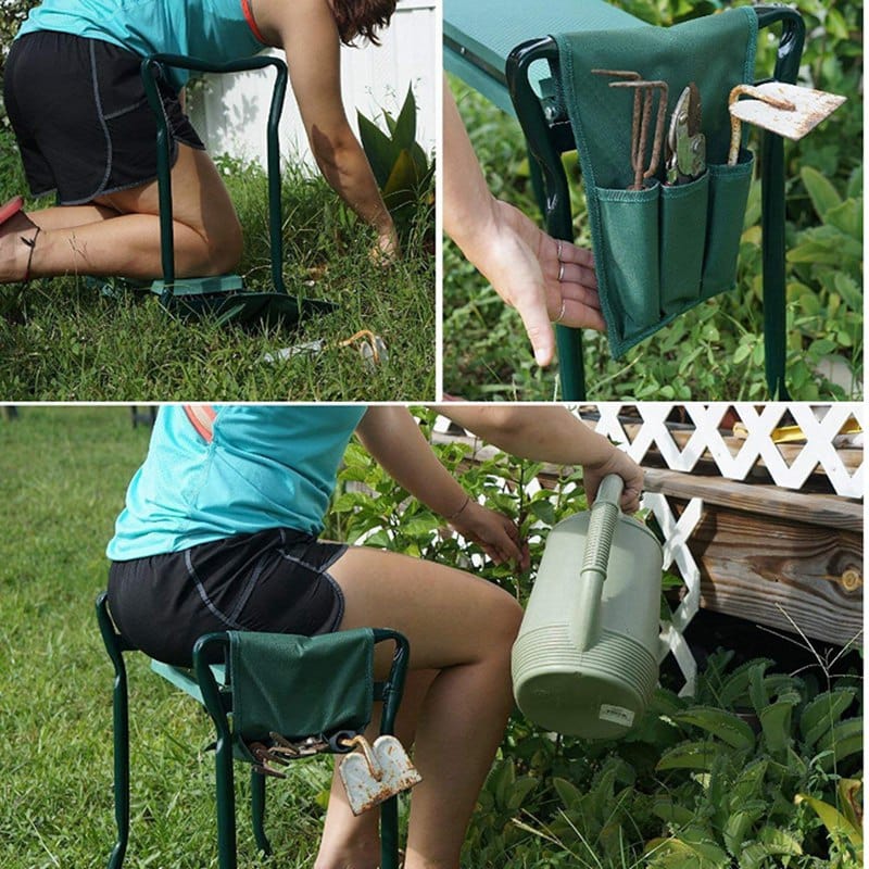 Taburete de rodillas plegable multifuncional
